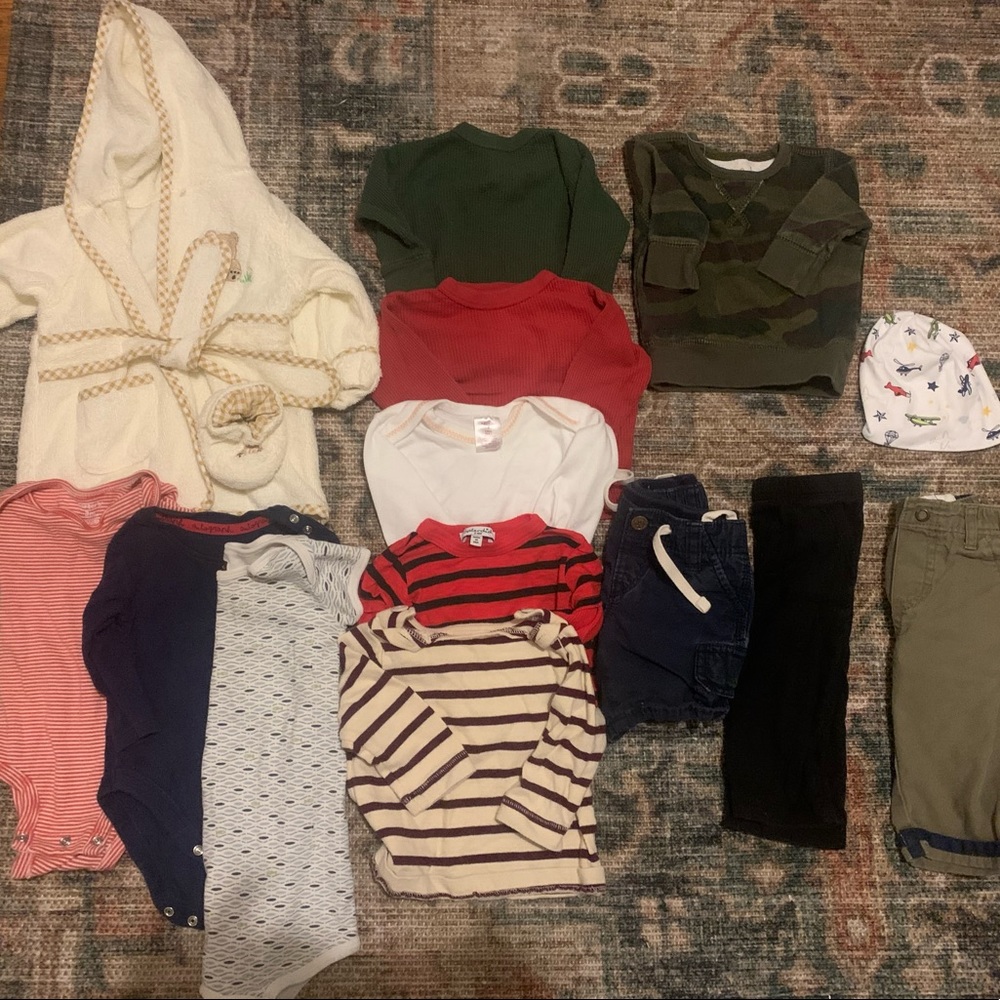 Baby boys clothes 3-6 months 14 pieces